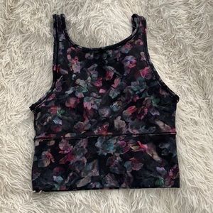 Lululemon cropped tank top